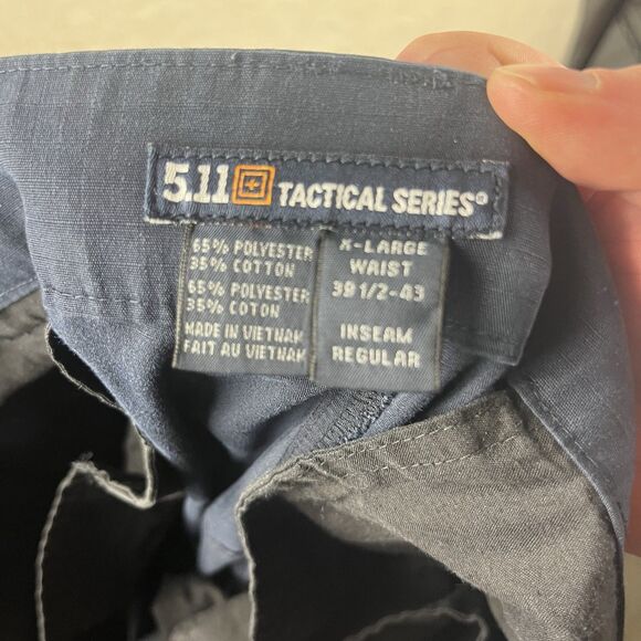 5.11 Tactical Taclite TDU Professional Pants, 74280 - Navy, XL/Regular - Picture 6 of 8